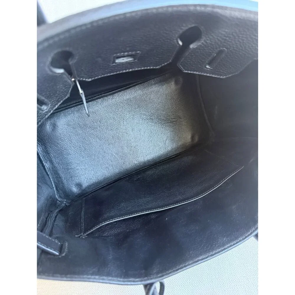 HERMES Black Togo Birkin 30 PHW - Picture 14 of 15